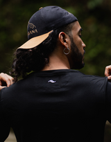 Tee-shirt Noir - coton bio Pima - Unisexe