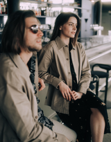 Veste beige - Coton bio Pima