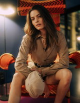 Veste beige - Coton bio Pima