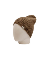 Bonnet BABY ALPAGA Marron 100% Naturel et recyclé Logo brodé Fabriqué à la main Commerce équitable    70% Pet recycled 30% Baby Alpaga Soyeux, doux, confortable et hypo-allergénique Made in Perù, Baby Alpaga, Cuzco   Handmade, eco-friendly,  pet-friendly